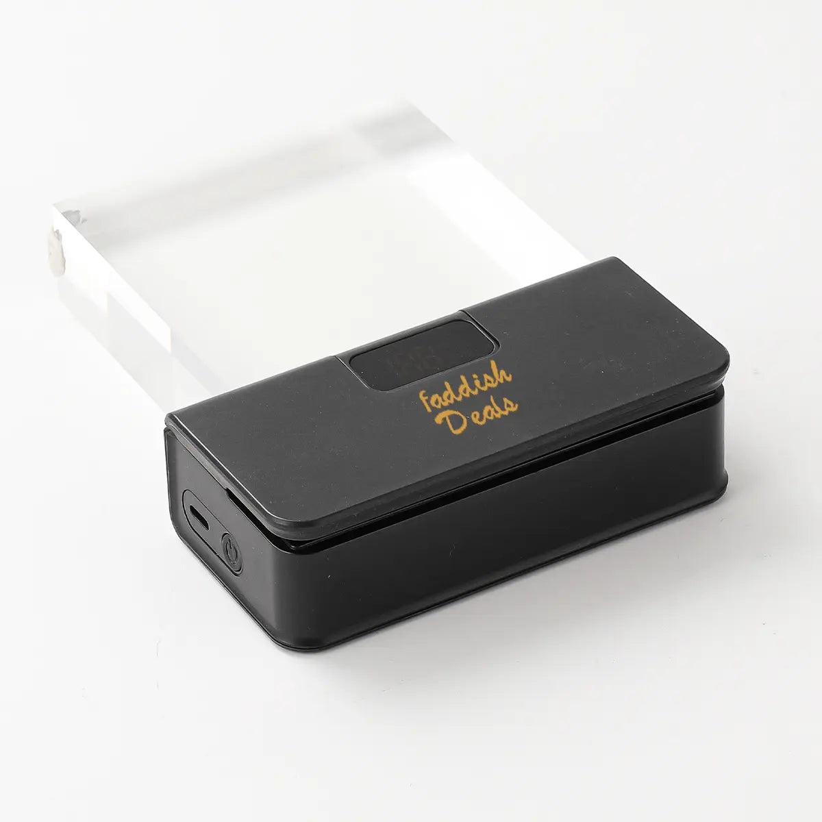 Portable Food Sealing Machine for Snacks, Coffee, and Pet Food Packaging - Rechargeable Compact Device with Bag Cutter and Magnet to Stick on Any Steel Surface
